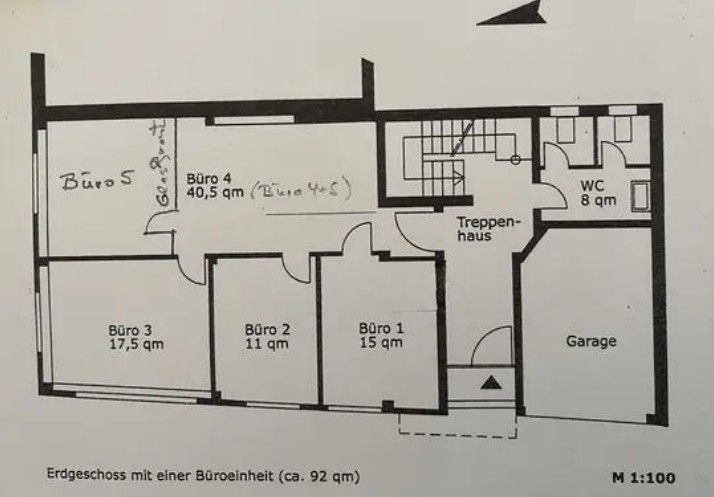 Kanceláře, Am Kahlenturm 26, , Severní Porýní-Vestfálsko, 92 m² - 1