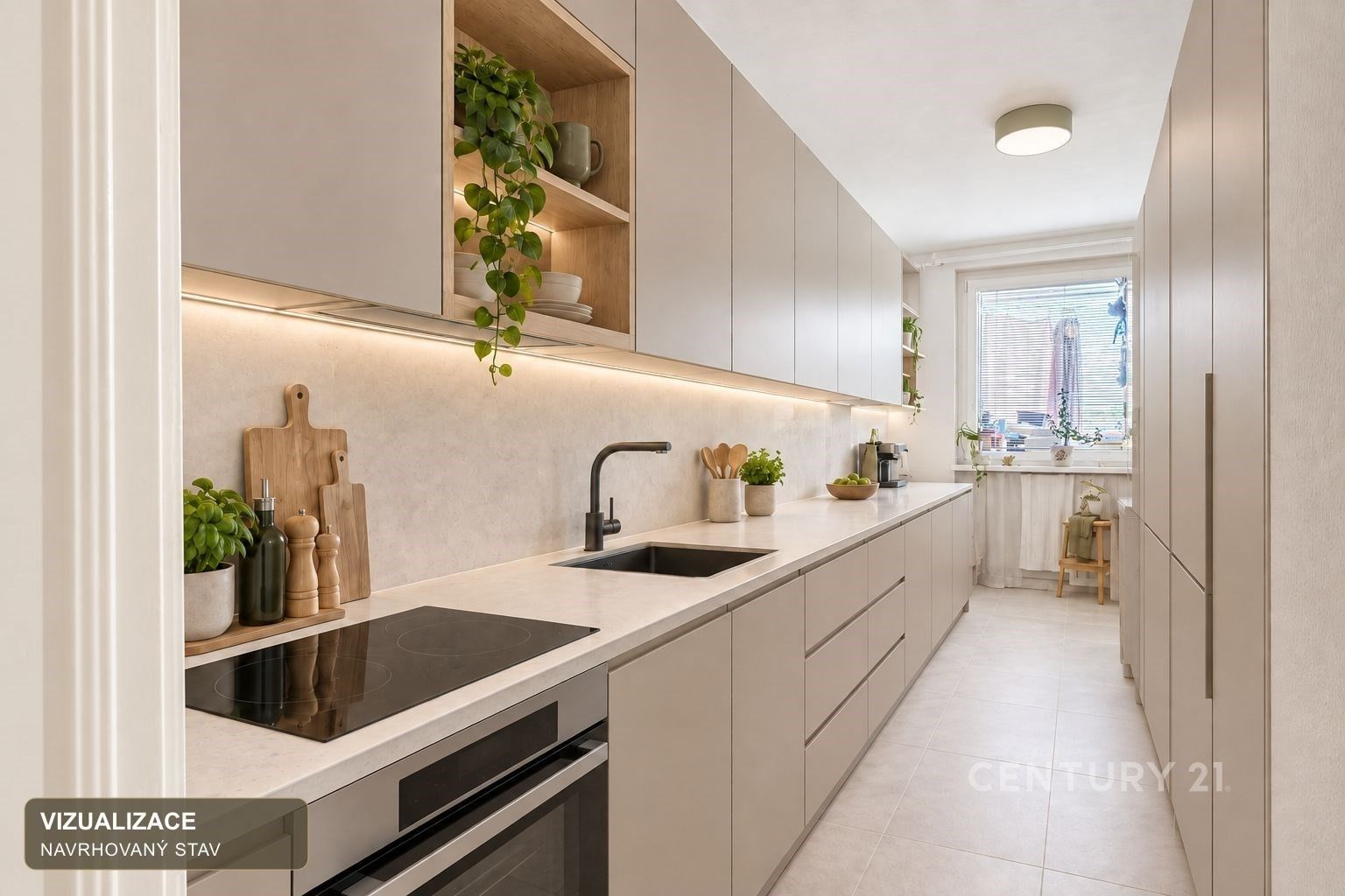 Byt 3+1 · 74 m² · Vondroušova 1158, Praha Řepy - 4