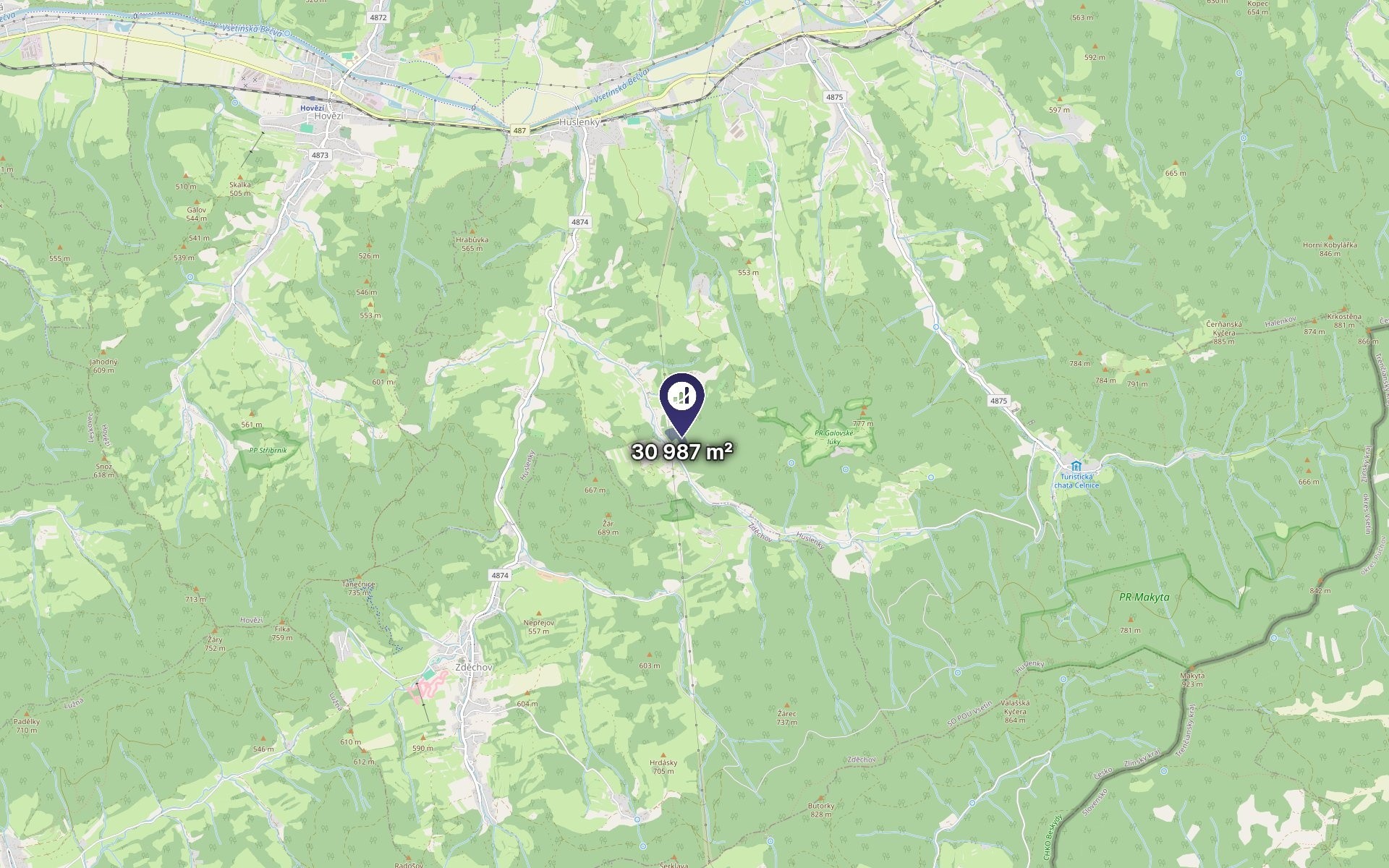 Les · 30 987 m² · Huslenky - 3