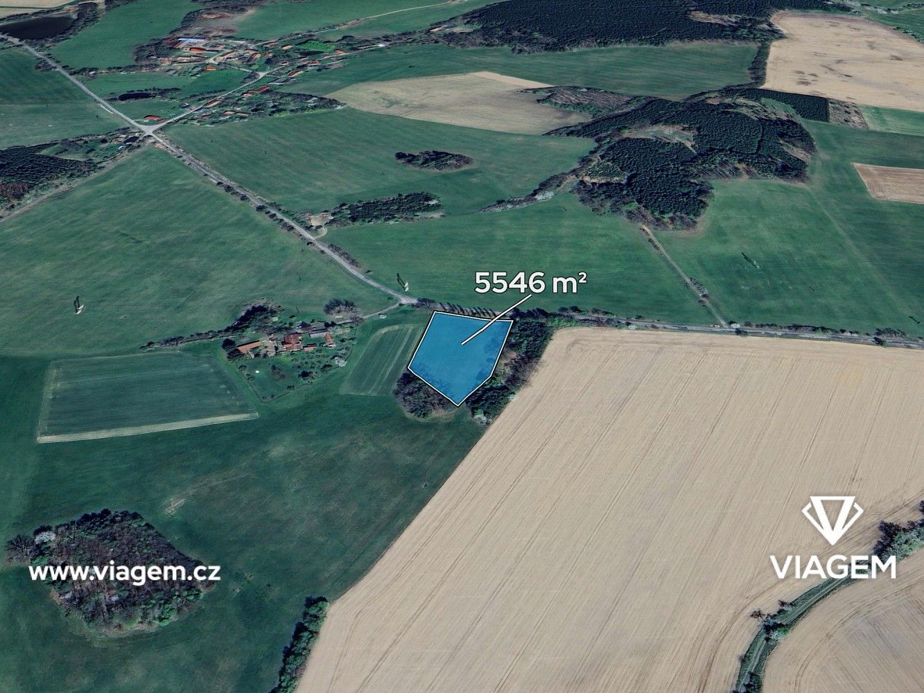 Zemědělské pozemky, Jistebnice, okres Tábor, Jihočeský kraj - 1