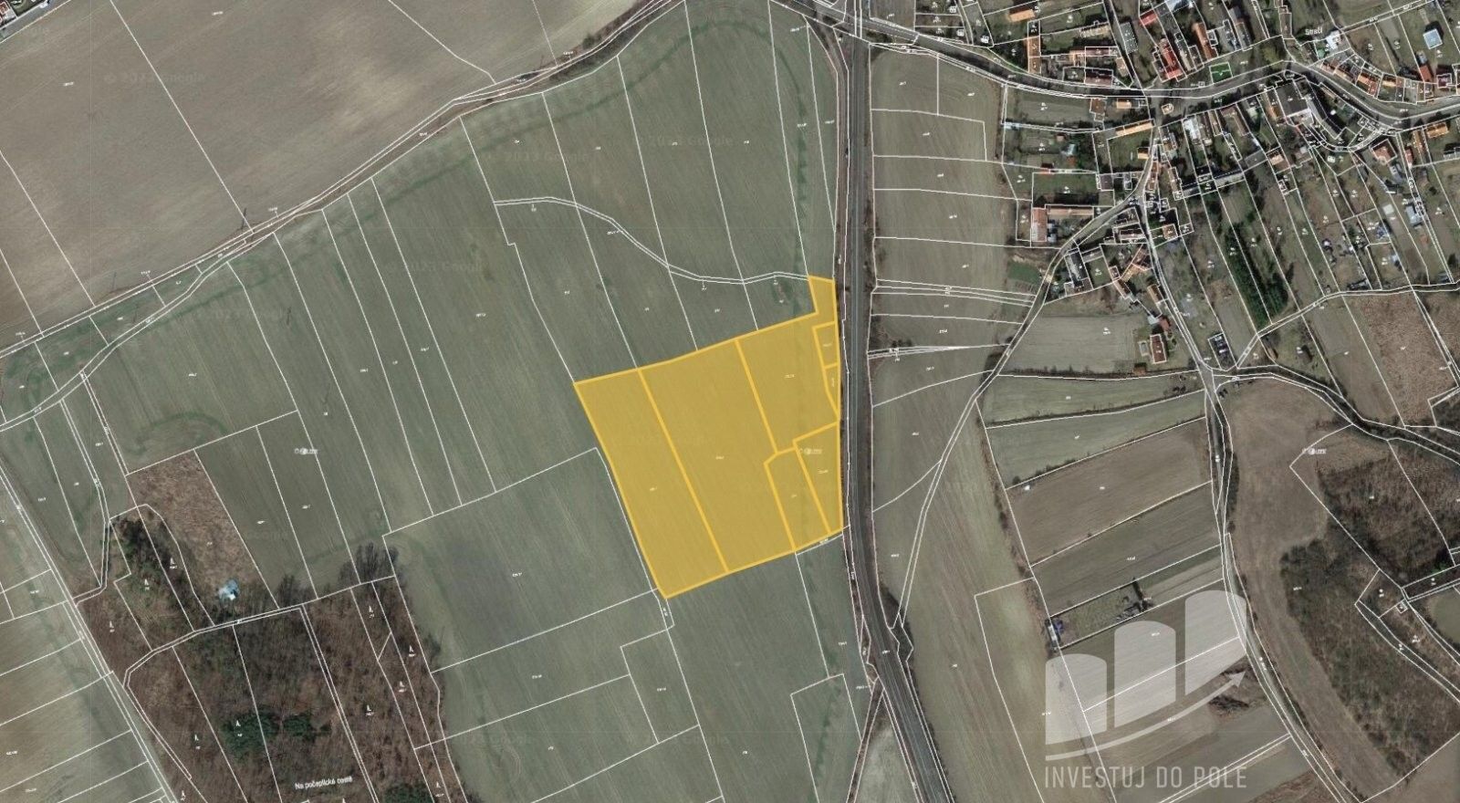 Prodej zemědělský pozemek - Stračí, Štětí, 30 569 m²