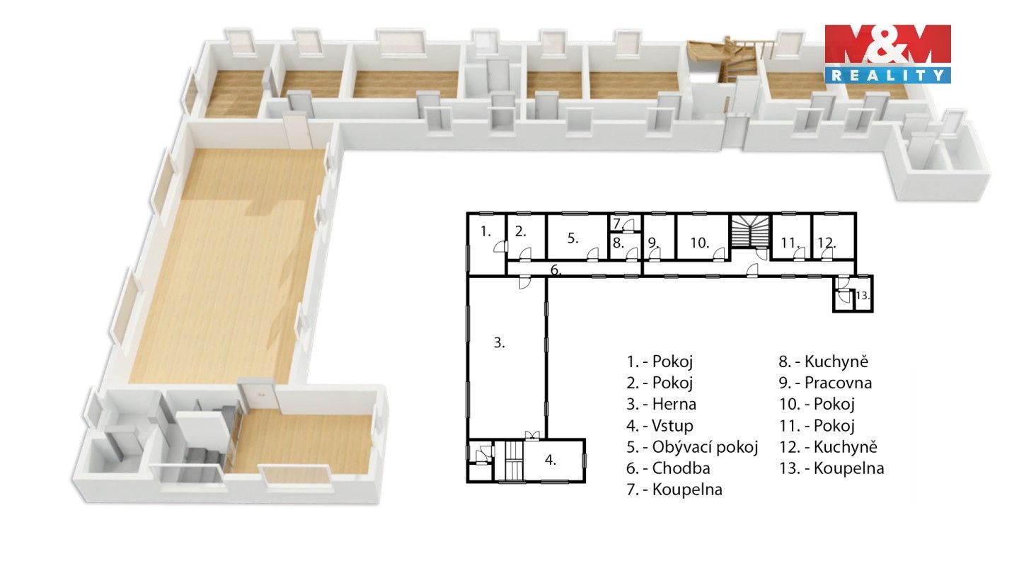Prodej rodinný dům - Slatina, 300 m²