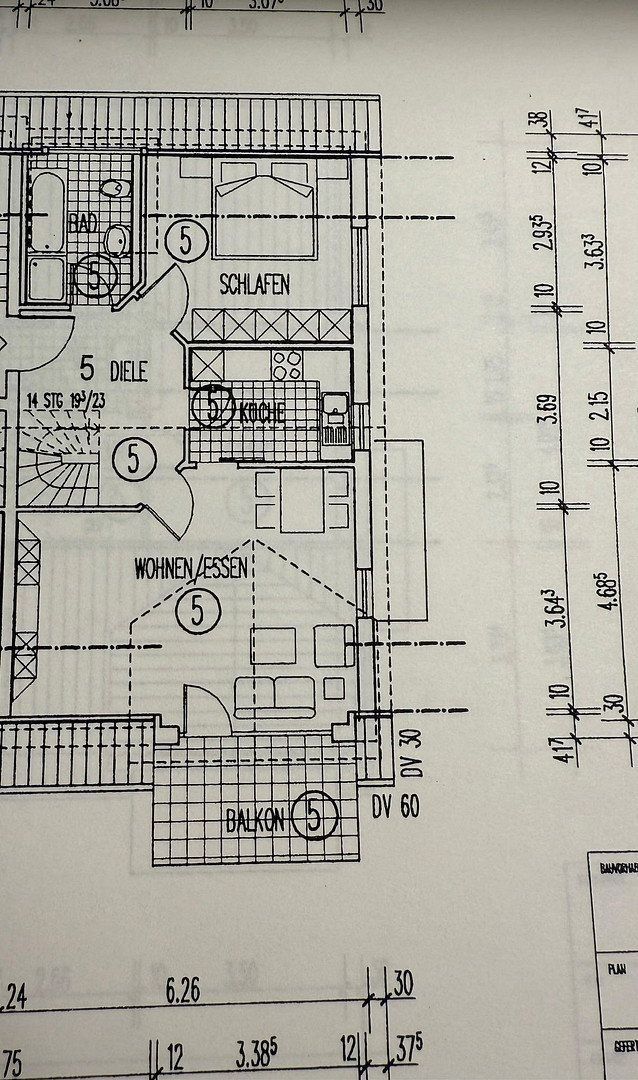 3+1, , Bádensko-Württembersko, 79 m² - 1
