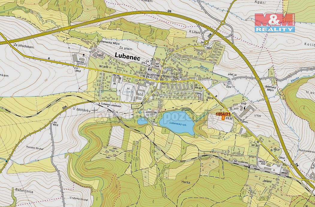 Pozemek pro bydlení · Lubenec, okres Louny - 4