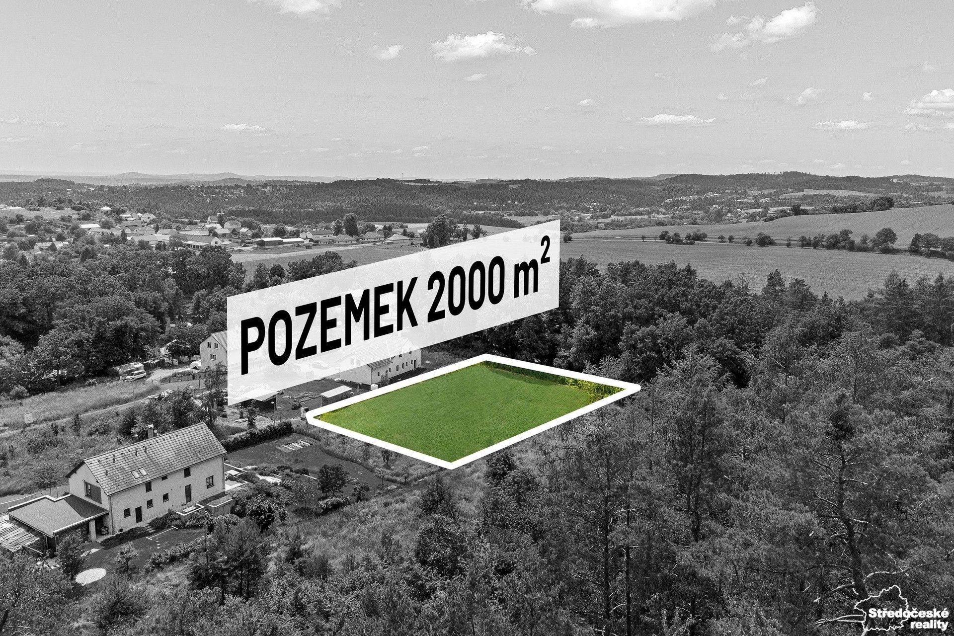 Pozemek pro bydlení · Pod Lesem, Hrusice - 3
