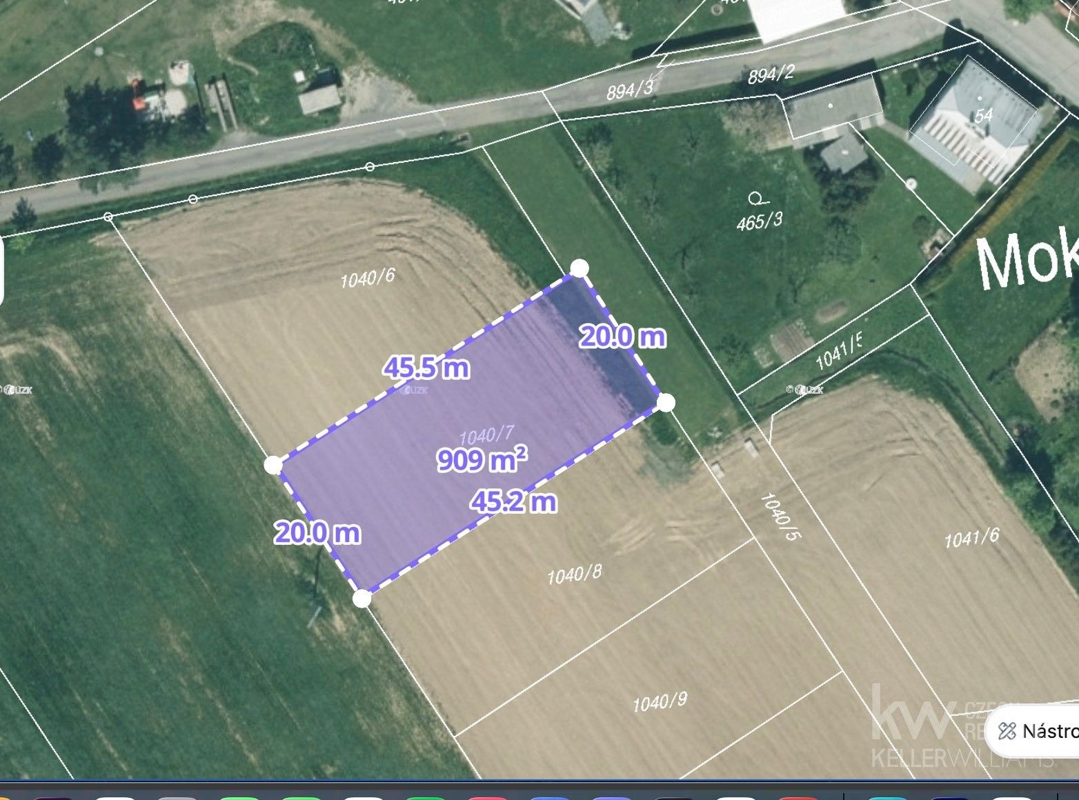 Pozemky pro bydlení, Mokrouše