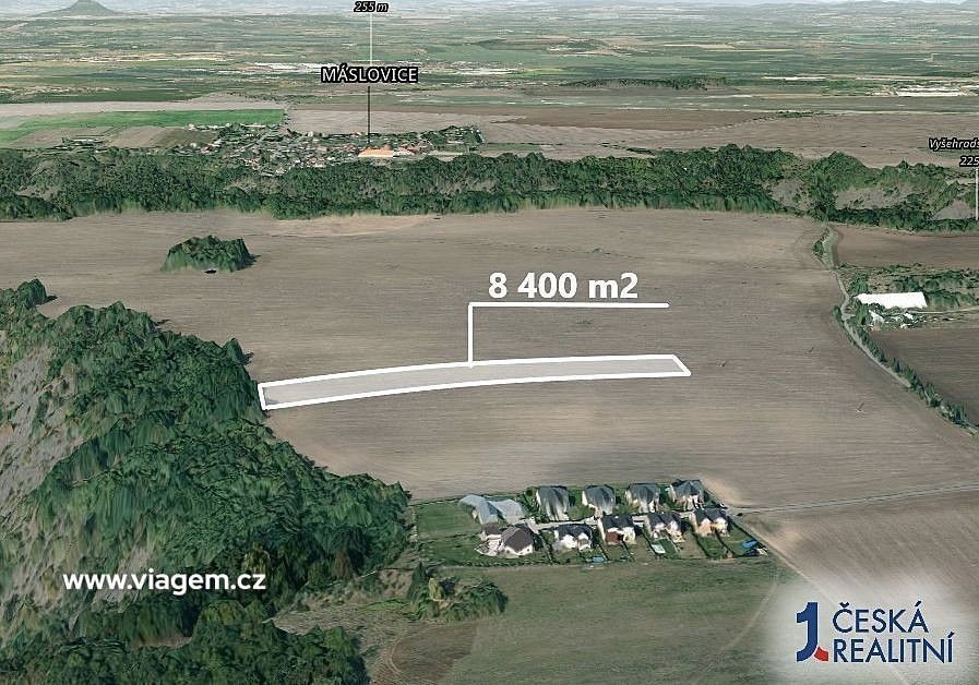 Zemědělské pozemky, Větrušice, okres Praha-východ, Středočeský kraj - 2