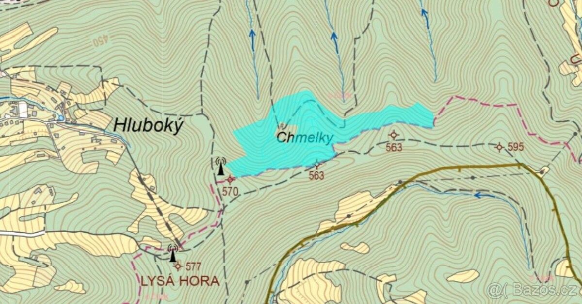 Prodej louka - Vsetín, 755 01, 80 854 m²