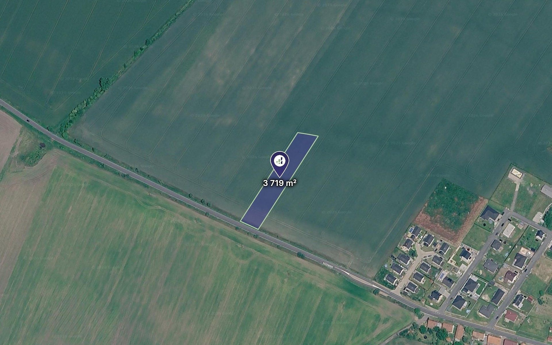 Zemědělský pozemek, 989 m²