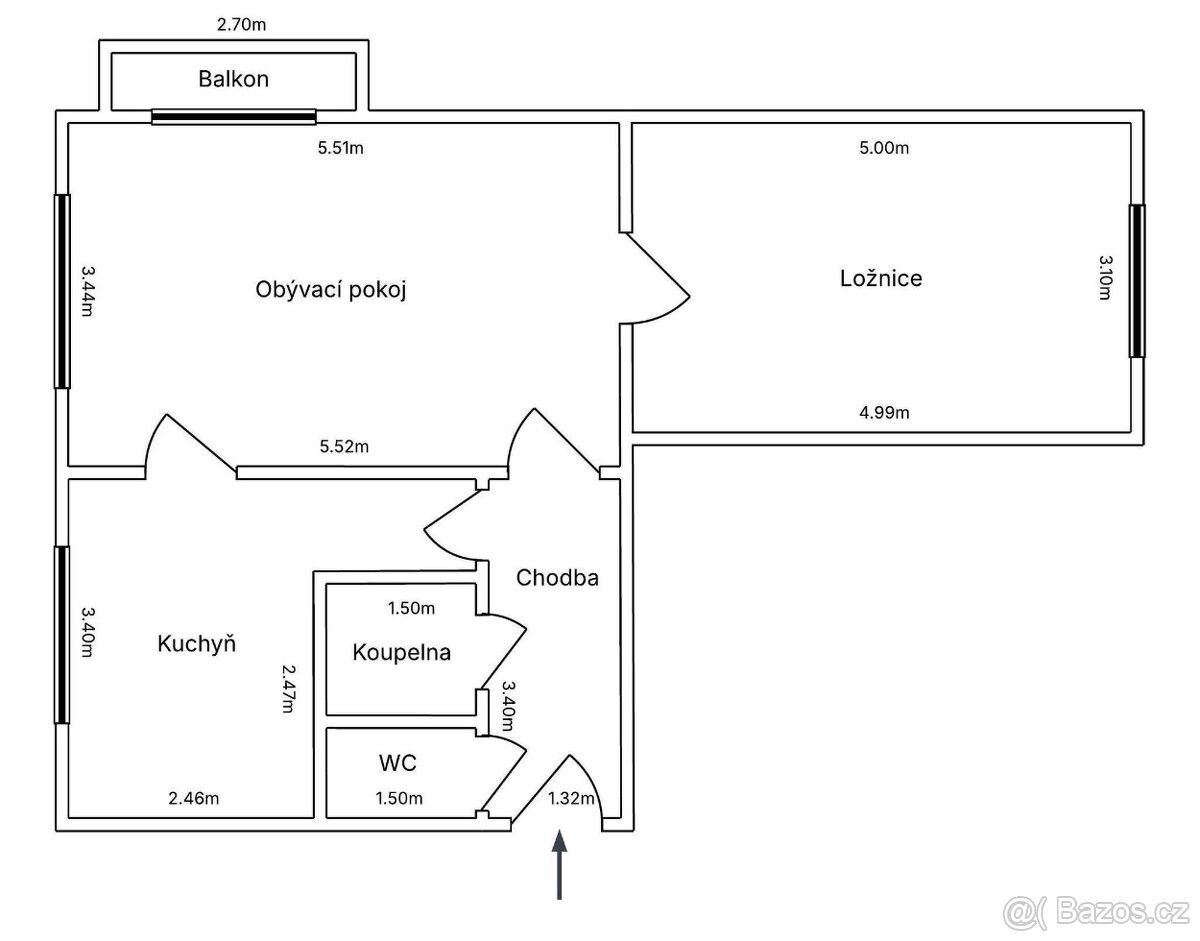 Prodej byt - Hlinsko v Čechách, 539 01