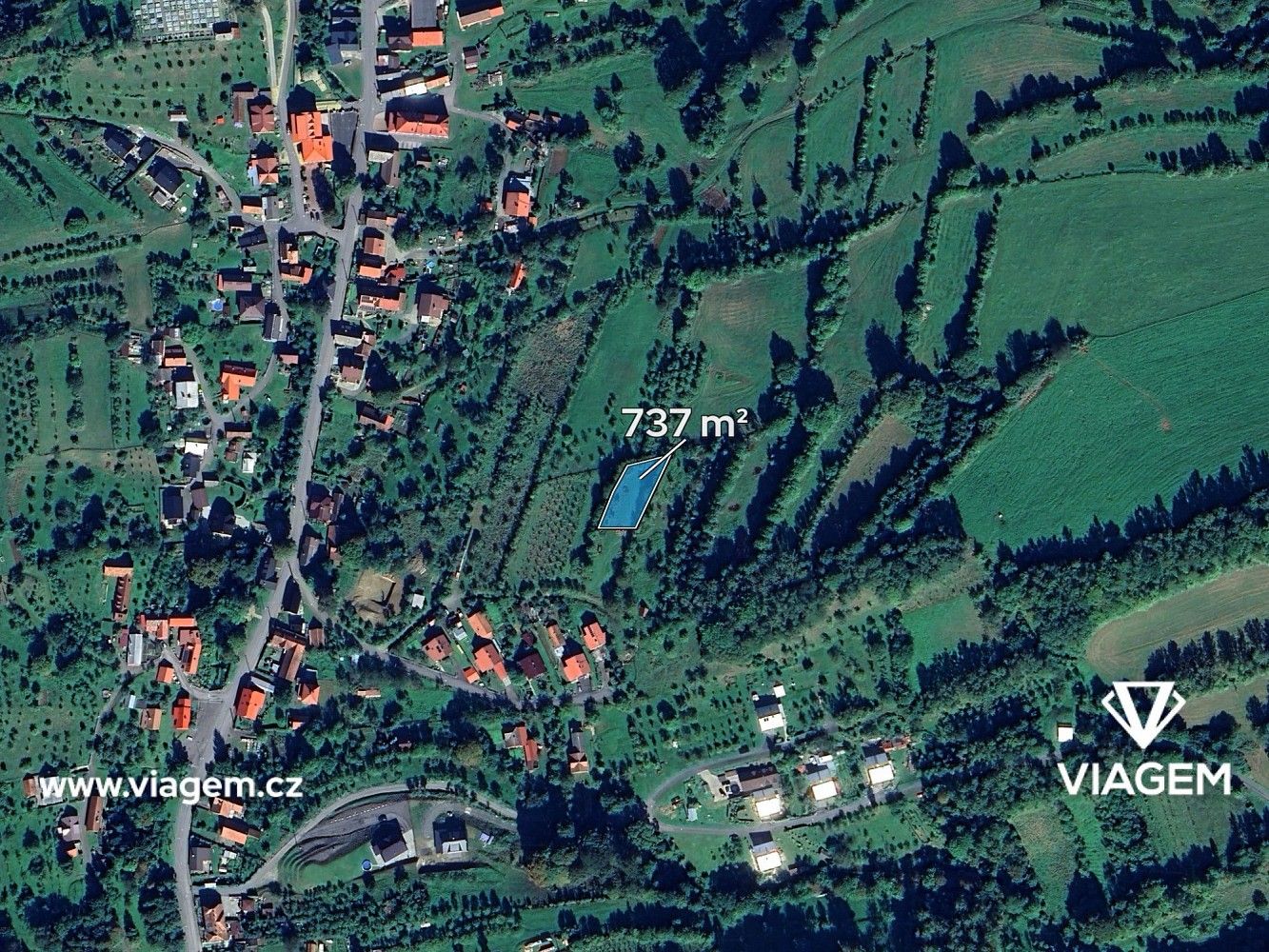 Prodej zahrada - Zděchov, okres Vsetín, Zlínský kraj - 2