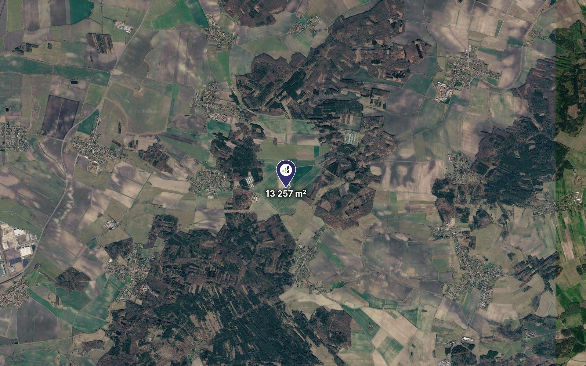 Zemědělské pozemky, Němčice, 3 314 m² - 2