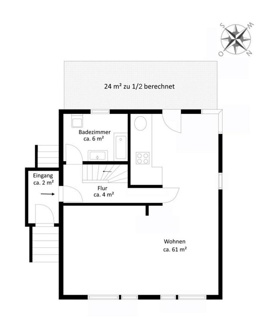 Rodinné domy, Bublitzer Straße 14 Hamburg Rahlstedt Hamburg 22147, 125 m² - 1