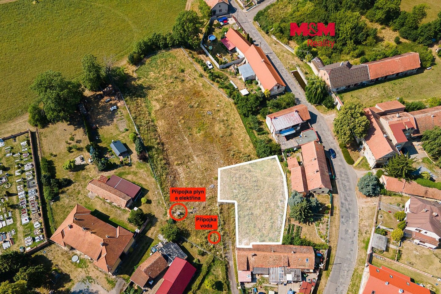 Pozemky pro bydlení, Honbice, okres Chrudim, Pardubický kraj - 1