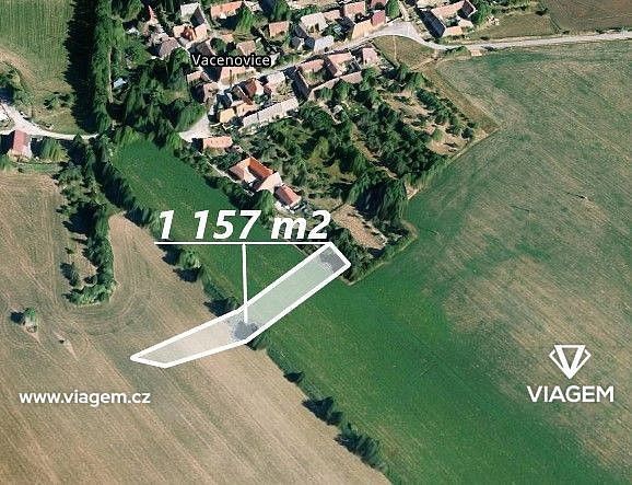 Zemědělský pozemek, 1 157 m²