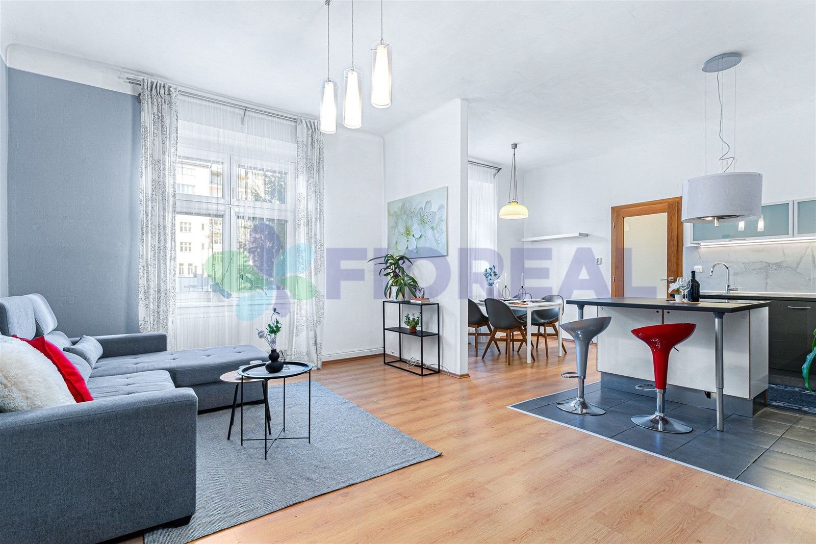 2+kk, U Uranie, Praha, 69 m²