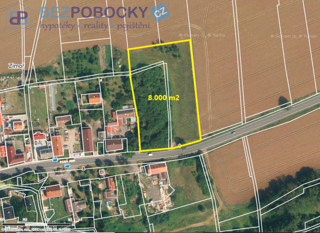 Zahrady, Liběšice, 8 m²