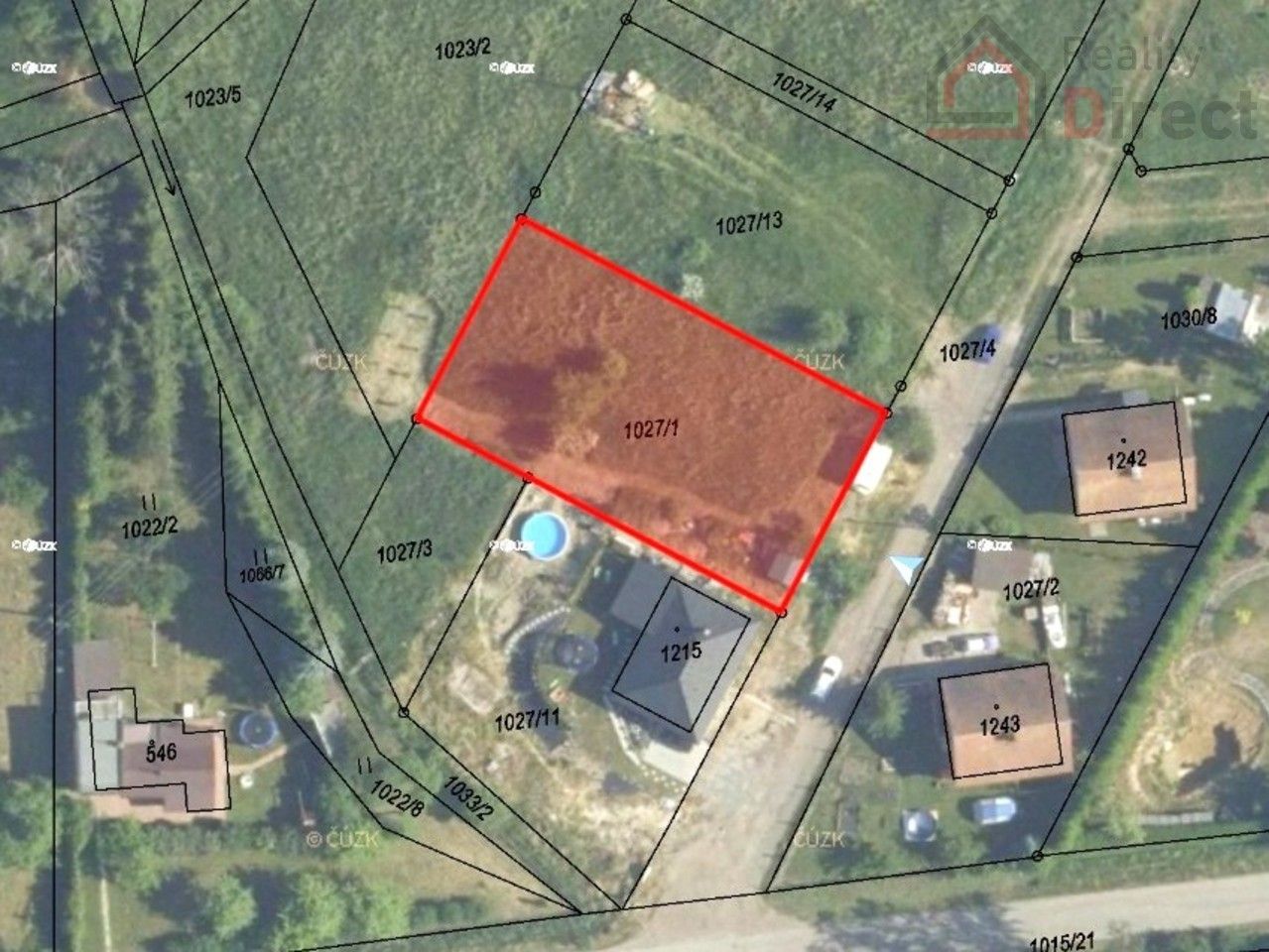 Prodej pozemek pro bydlení - Zahrádky 487, Dolní Bousov, 970 m² - 5