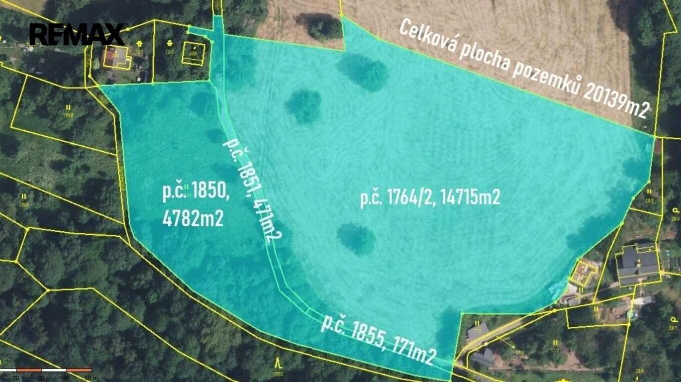 Pozemky pro bydlení, Trutnov, 20 139 m² - 2