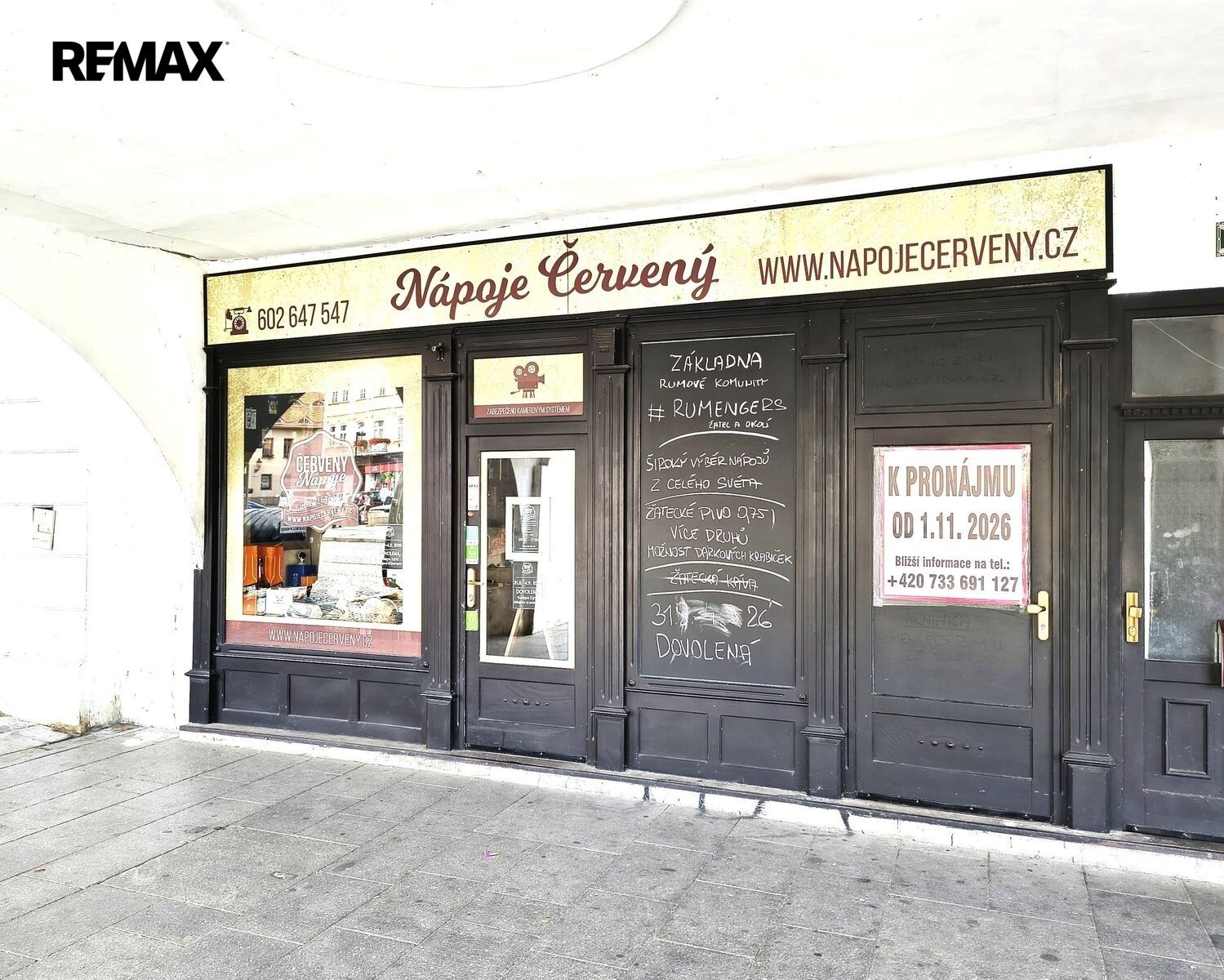 Obchodní prostory, náměstí Svobody, Žatec, 100 m² - 1