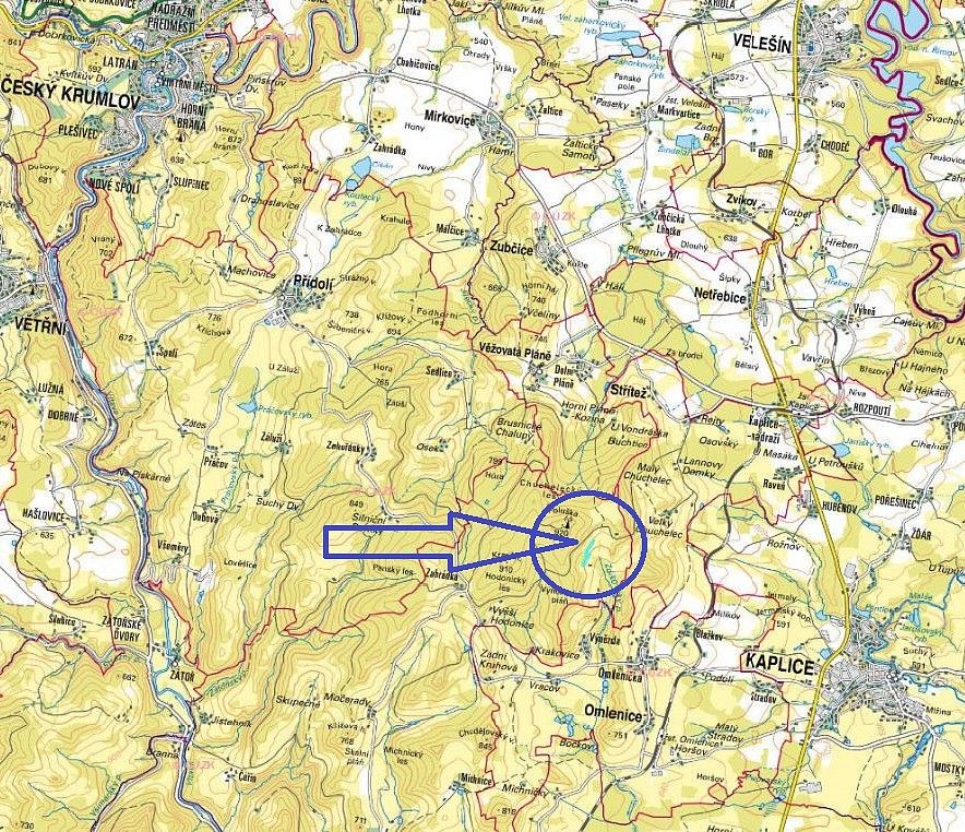 Prodej louka - Rožmitál na Šumavě - Zahrádka, okres Český Krumlov - 5