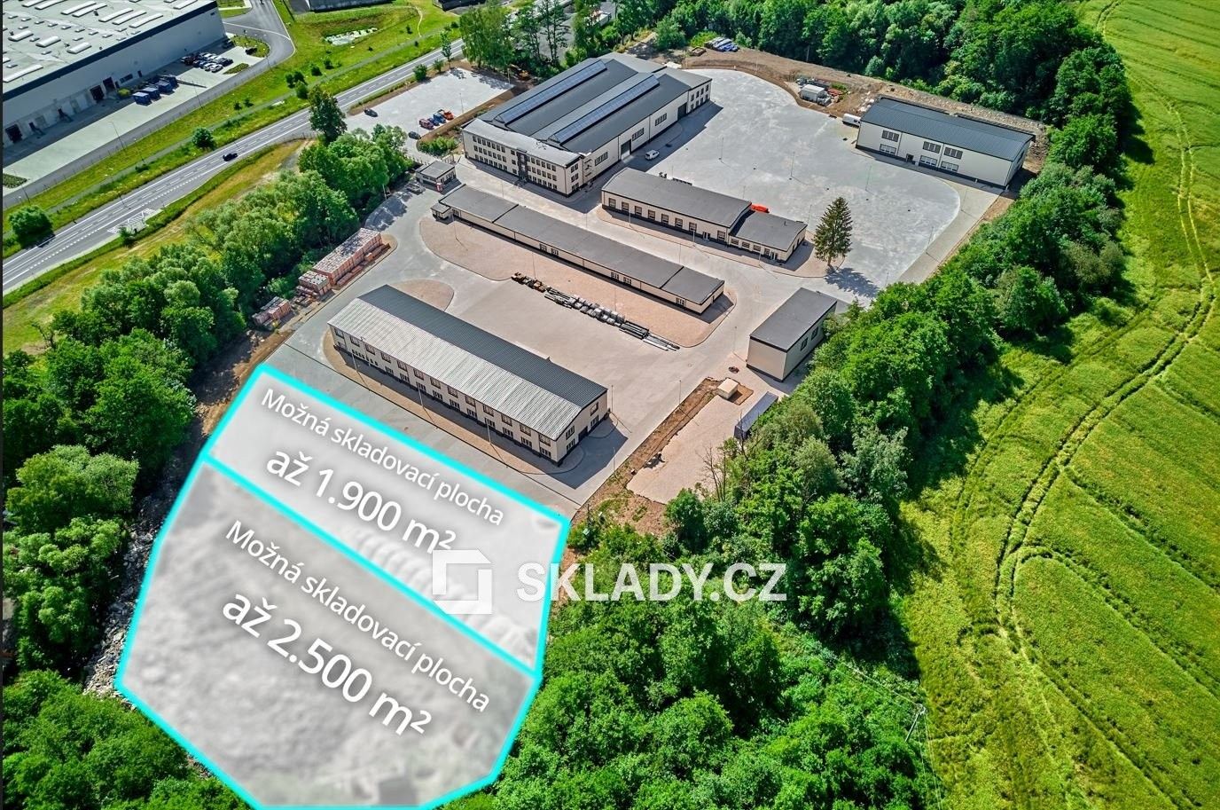 Pronájem komerční pozemek - Ostrov