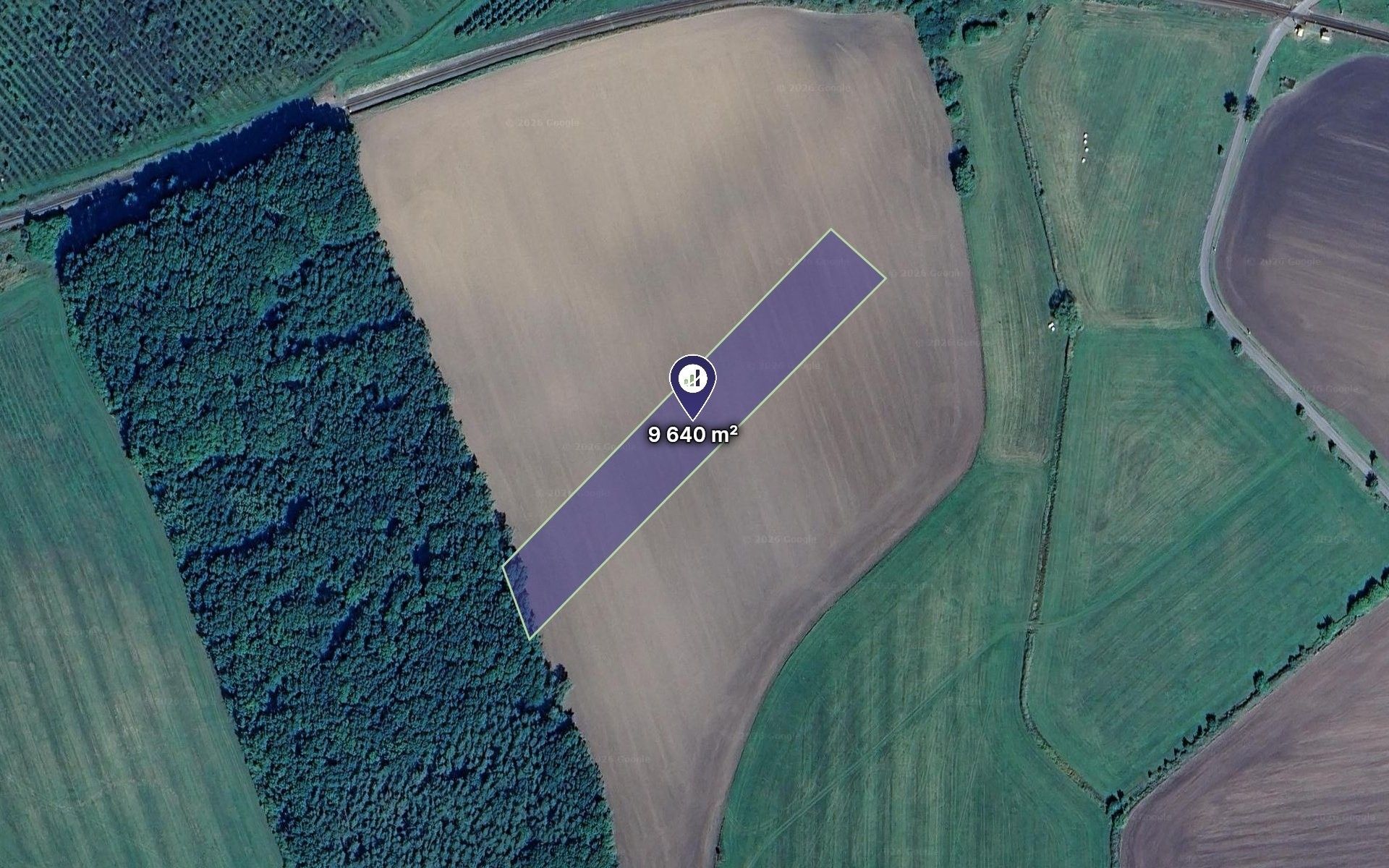 Zemědělské pozemky, Kovač, 9 640 m² - 1