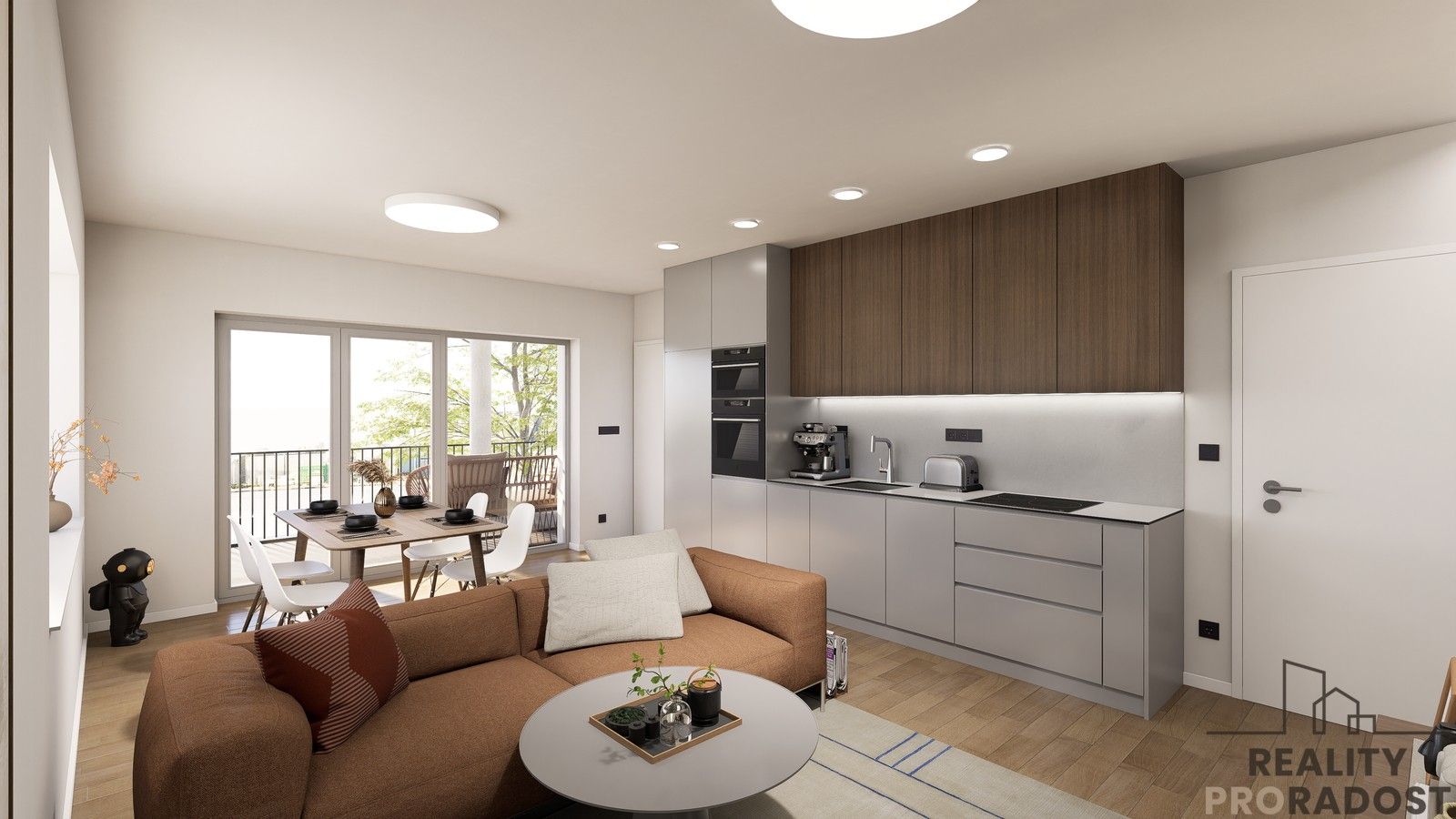 3+kk, Praha, 62 m² - 2