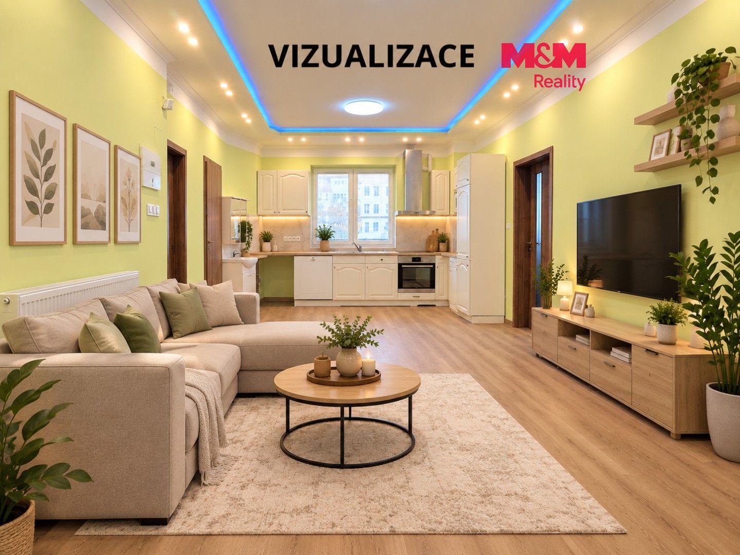 3+kk, Hálkova, Plzeň, 62 m² - 1