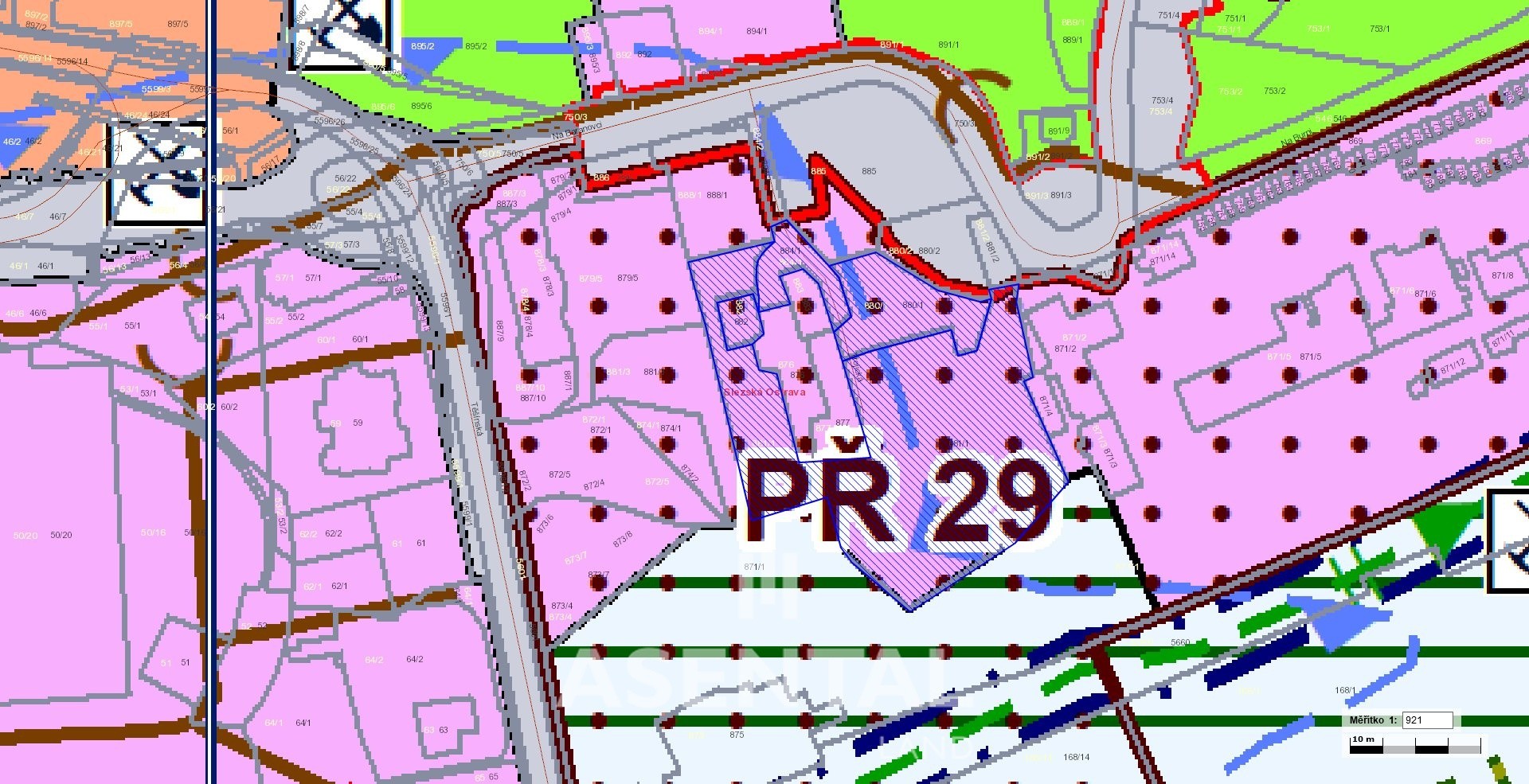 Prodej komerční pozemek - Na Baranovci, Ostrava Slezská Ostrava - 5