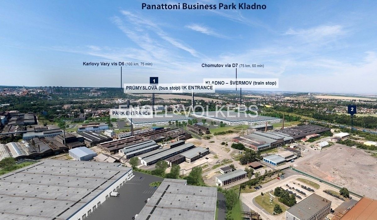 Sklad · 88 484 m² · Průmyslová  , Kladno - 3