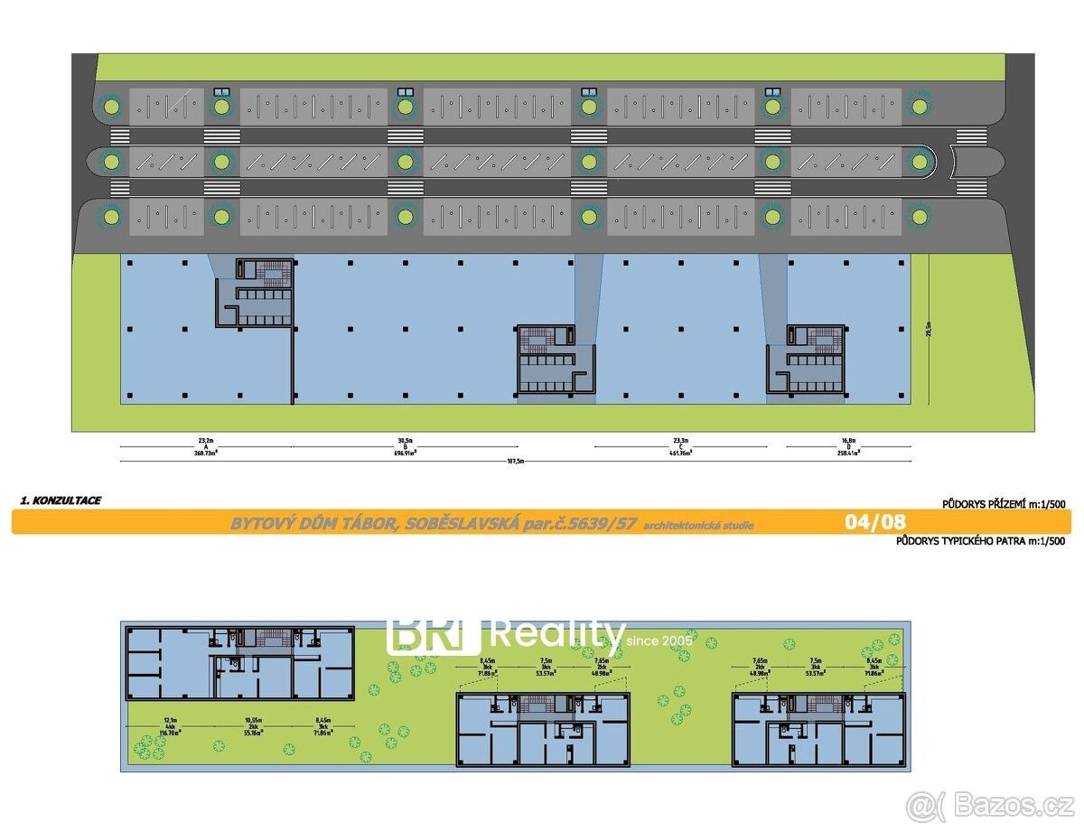 Prodej pozemek pro bydlení - Tábor, 390 05