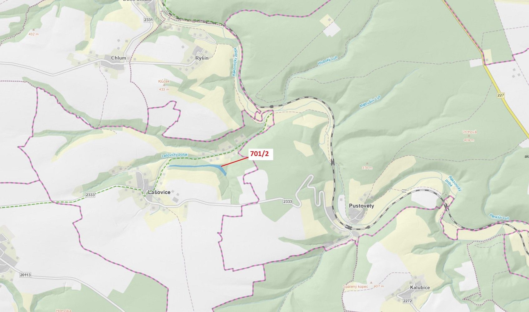 Les, 10 260 m²