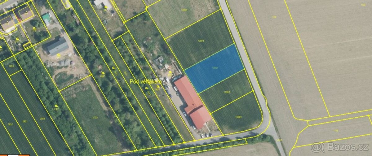 Prodej pozemek pro bydlení - Kroměříž, 767 01, 1 384 m²