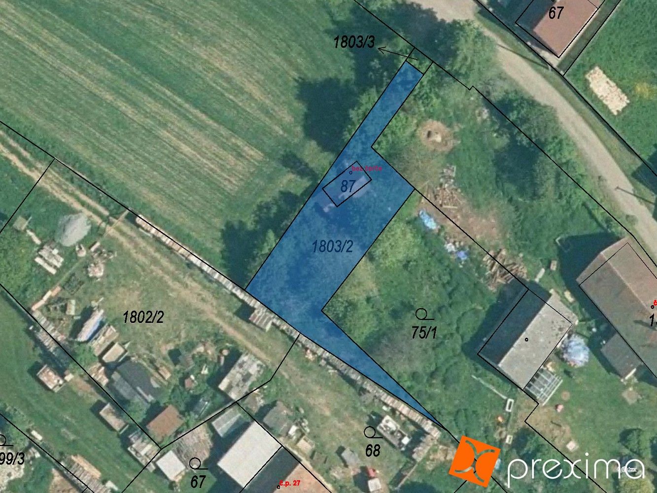 Pozemky pro bydlení, Horní Kozolupy, okres Tachov, Plzeňský kraj - 1