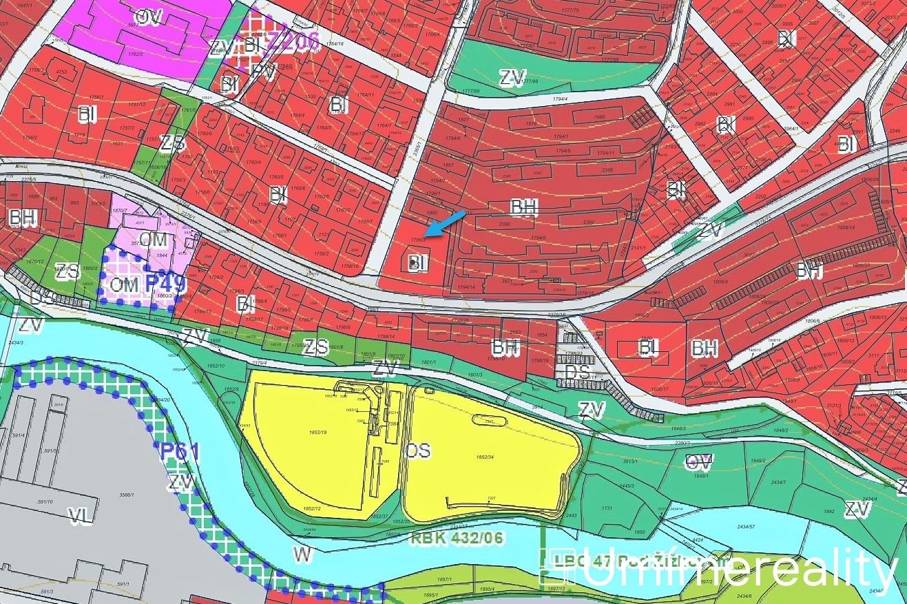 Pozemky pro bydlení, Žižkova, Havlíčkův Brod, 617 m² - 2