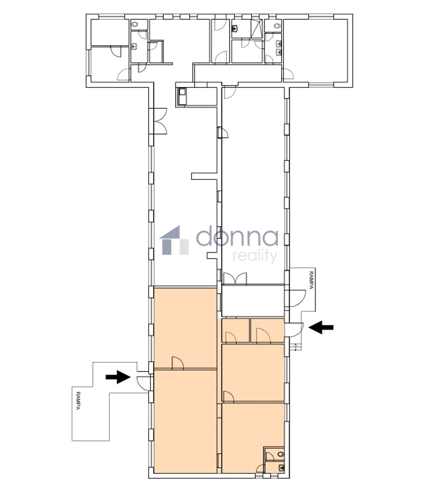 Pronájem sklad - Ve žlíbku, Praha, 145 m²