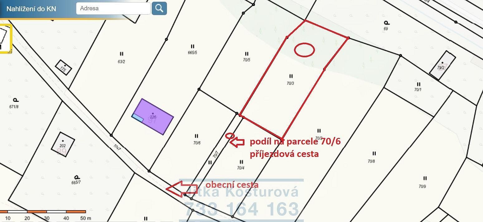 Pozemek pro bydlení · Hošťálkovy - Vraclávek, okres Bruntál, Moravskoslezský kraj - 2
