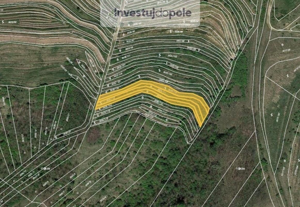 Prodej pozemek - Hustopeče u Brna, 693 01, 1 606 m²