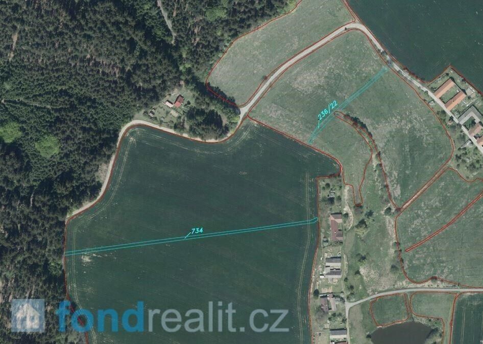 Prodej zemědělský pozemek - Horní Radouň, 3 m²