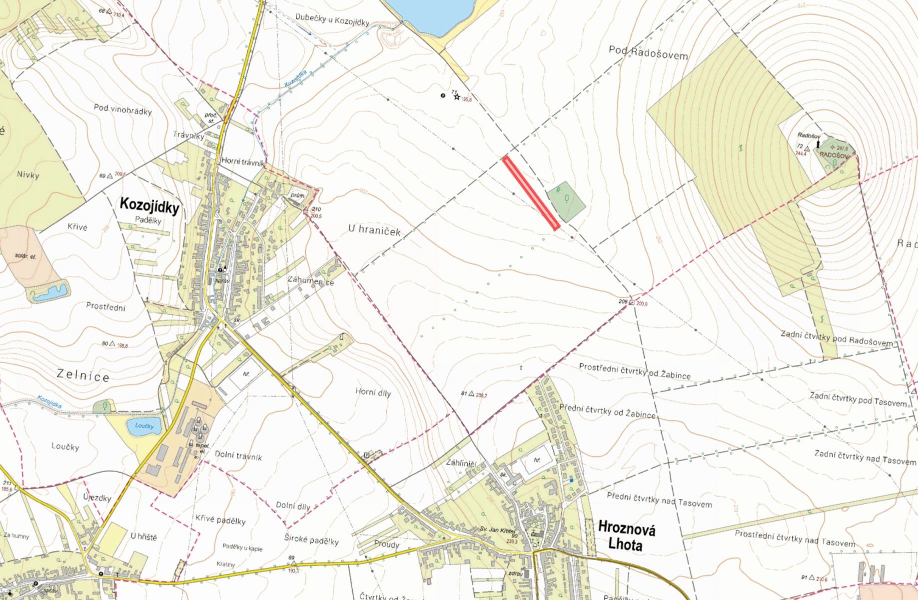 Zemědělské pozemky, Veselí nad Moravou - 2