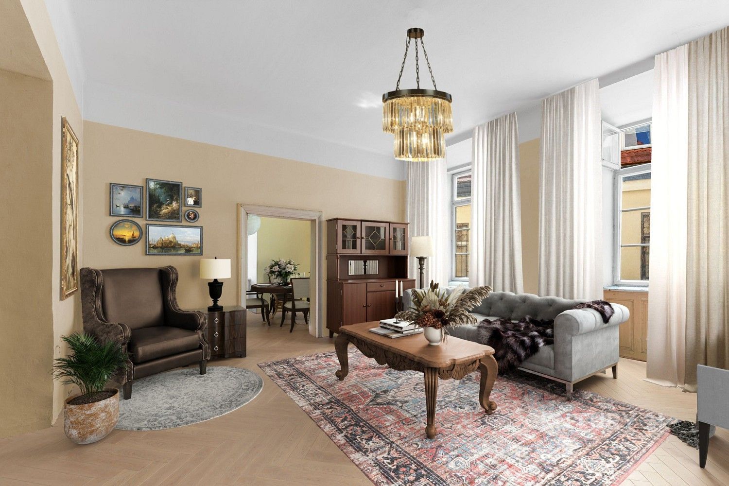 Byt 5+1 · 176 m² · Jilská, Praha 1 - Staré Město - 4