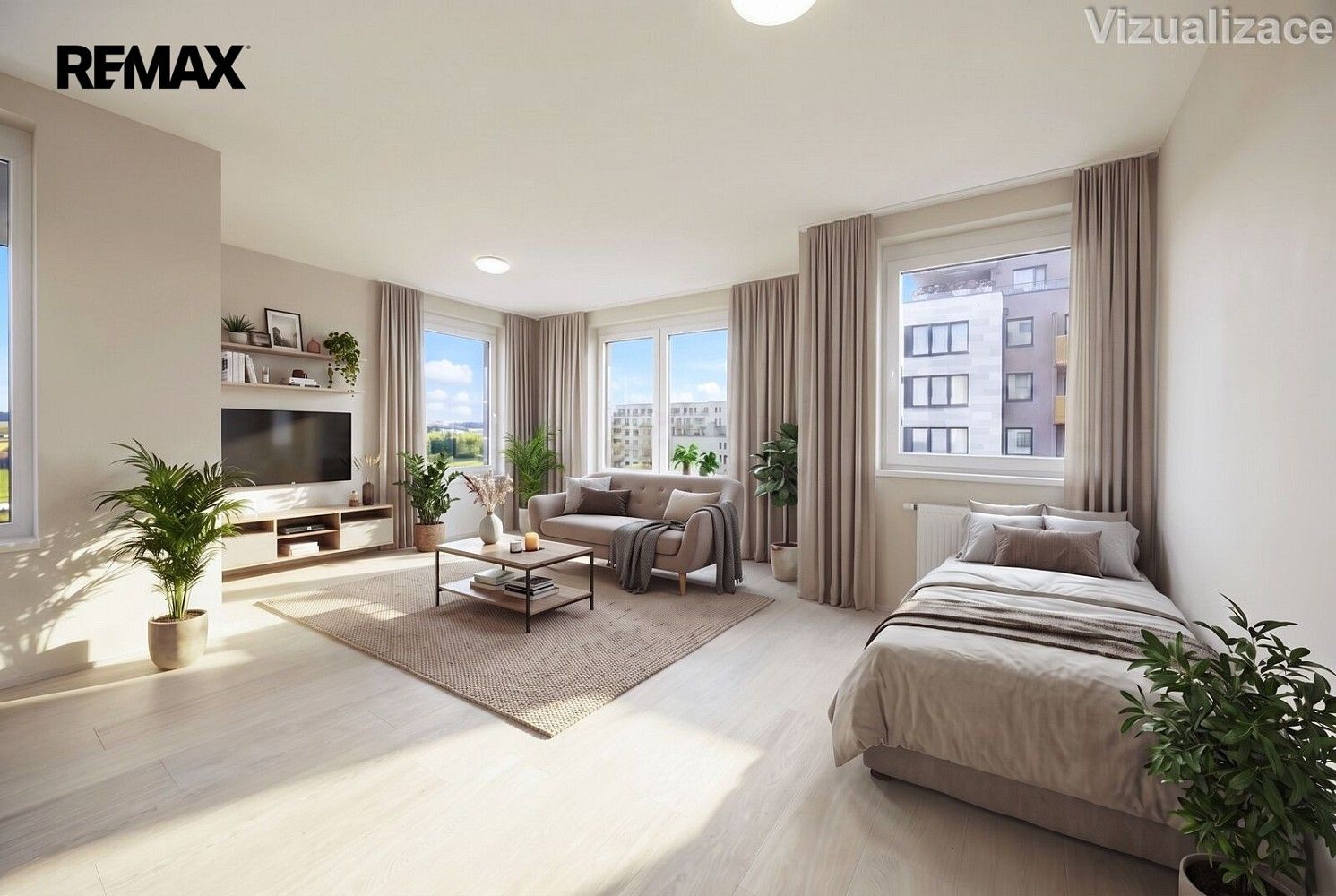 Byt 1+kk · 54 m² · Praha - Dolní Měcholupy, okres Praha 15, Hlavní město Praha - 3