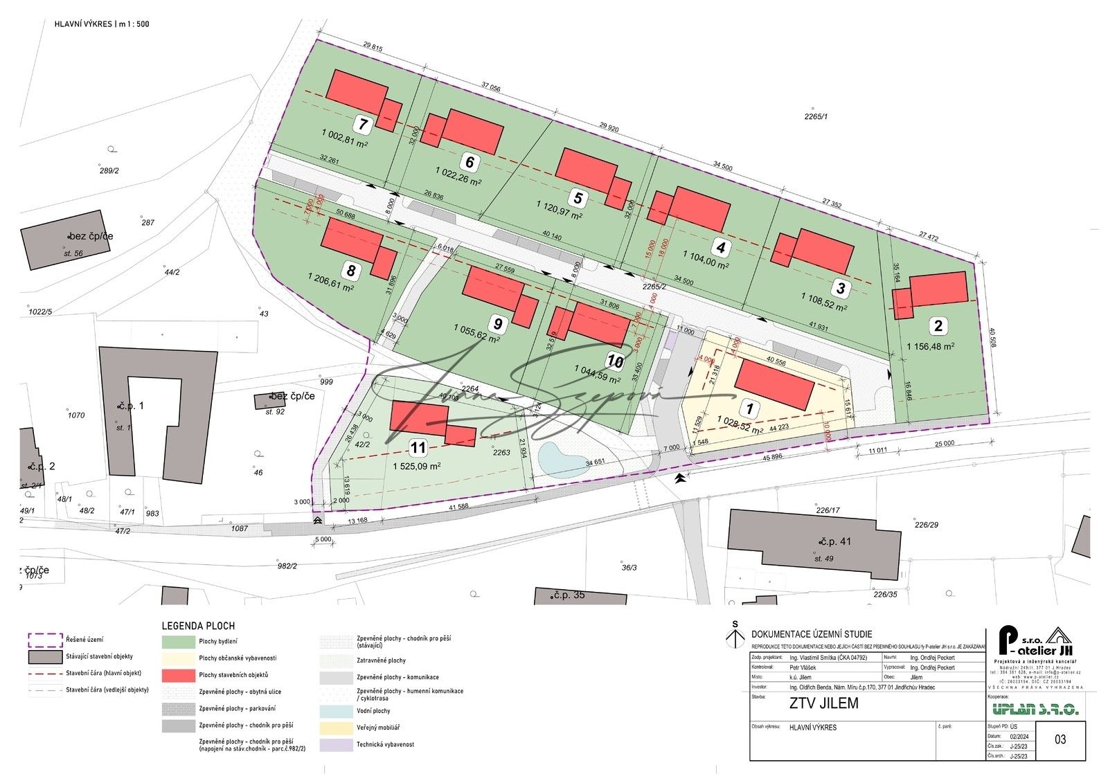 Pozemek pro bydlení · 15 580 m² · Jilem - 3