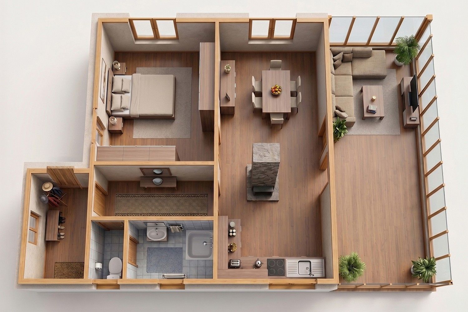 Rodinné domy, Mirošovice, okres Praha-východ, Středočeský kraj, 64 m² - 2
