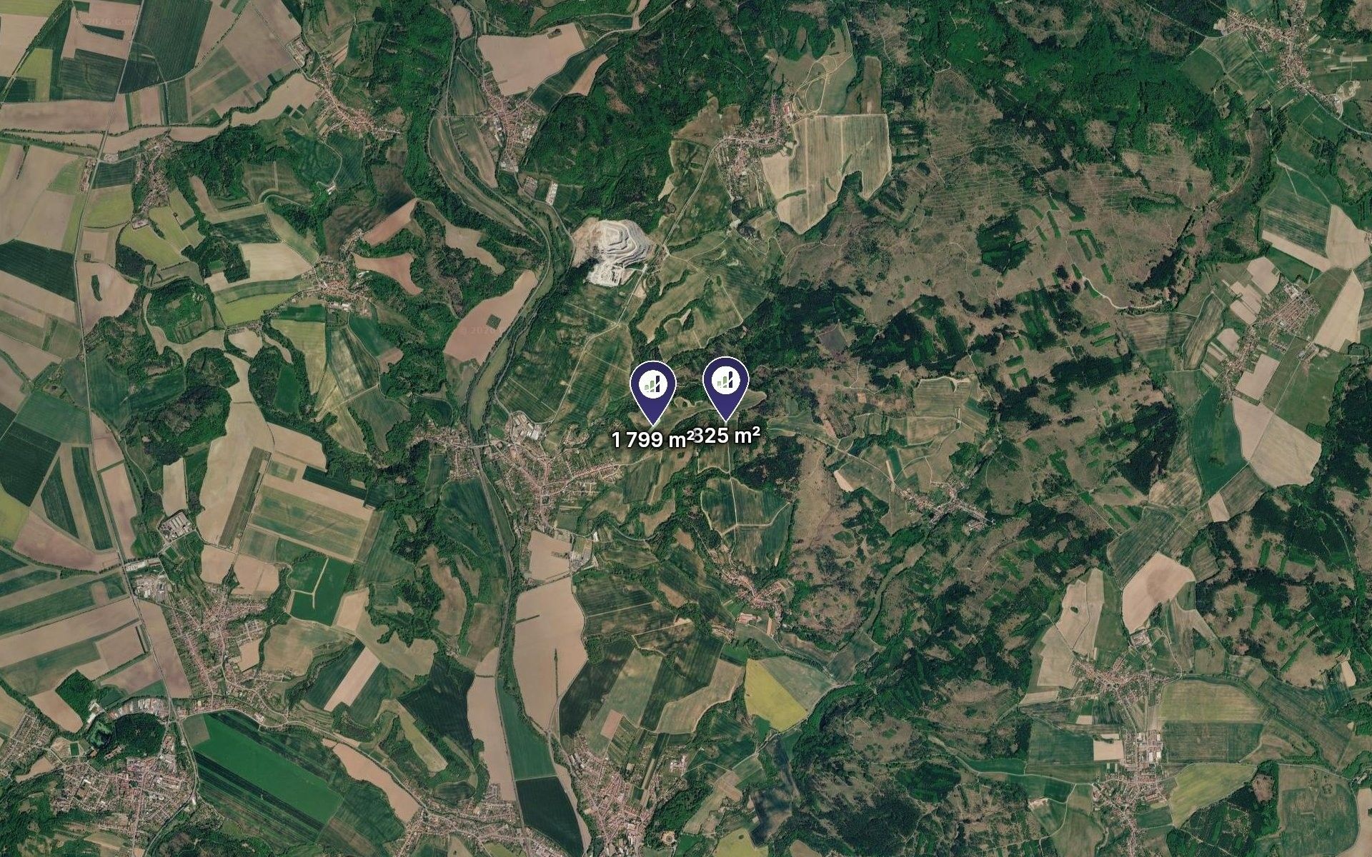 Zemědělské pozemky, Doubravice nad Svitavou, 2 624 m² - 2