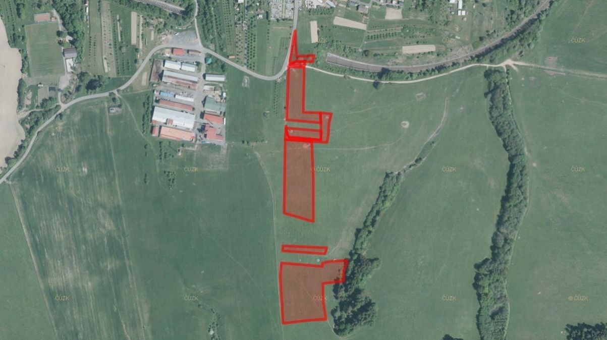 Zemědělské pozemky, Střelná, 19 042 m²