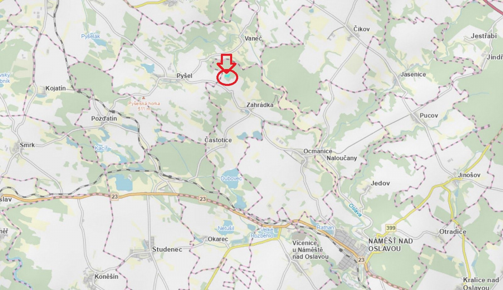 Les · Zahrádka, okres Třebíč, Kraj Vysočina - 3