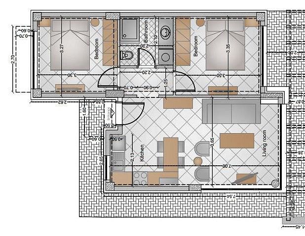 Prodej rodinný dům - Agios Nikolaos, Chalkidiki, Řecko, 115 m² - 2