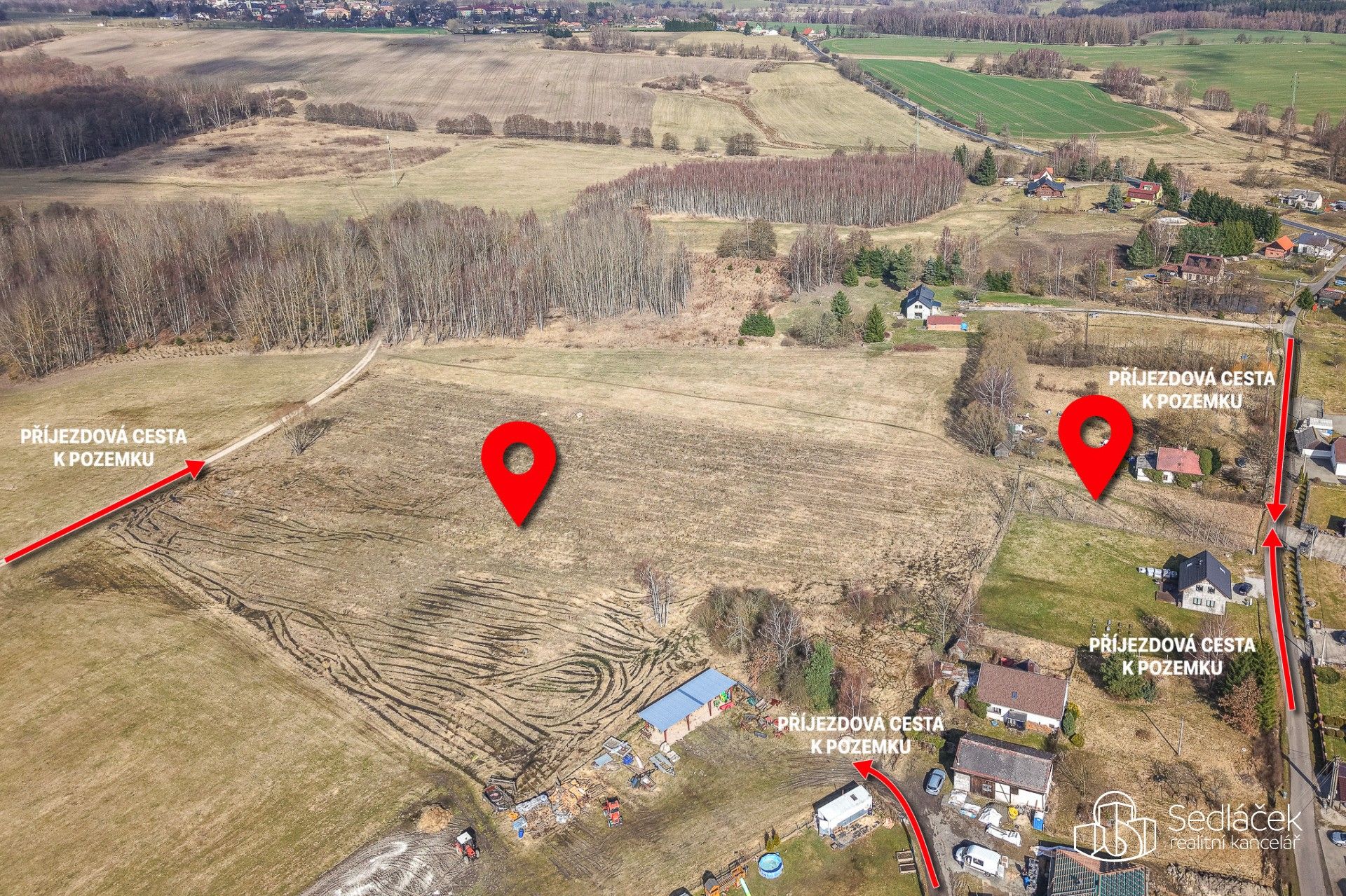 Zemědělský pozemek · 20 262 m² · Hrádek, Krajková - 4